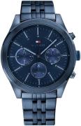 Tommy Hilfiger Ashton Herreklokke 1791739 Blå/Stål Ø44 mm