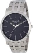 Kenneth Cole Slim Herreklokke KC9231 Sort/Stål Ø43 mm