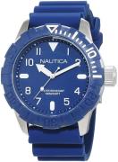 Nautica Herreklokke NAD09517G Nsr Blå/Gummi Ø44 mm