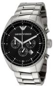 Emporio Armani Herreklokke AR0585 Classic Sort/Stål Ø43 mm