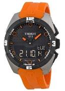 Tissot Herreklokke T091.420.47.051.01 Touch Collection Sort/Gummi