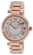 Michael Kors Dameklokke MK5868 Skylar Krystallsmykket/Rose-gulltonet