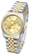 Rolex Dameklokke 178273-0002 Datejust Lady 31 mm Gulltonet/18 karat