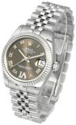 Rolex Dameklokke 178274-0090 Datejust Midsize Champagnefarget/Stål