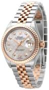 Rolex Dameklokke 279171-0013 Lady-Datejust 28 Hvit/18 karat rosé