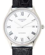 Longines Herreklokke L4.860.4.11.2 Lyre Hvit/Lær Ø35 mm