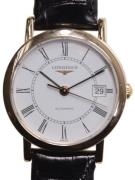 Longines Dameklokke L4.378.8.11.0 Grande Classique Hvit/Lær Ø27.2 mm