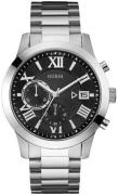 Guess Herreklokke GW0668G3 Sort/Stål Ø42 mm