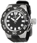 Invicta Herreklokke 16134 Pro Diver Sort/Gummi Ø51 mm