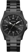 Guess Herreklokke GW0207G2 Sort/Stål Ø42 mm