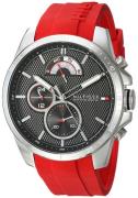 Tommy Hilfiger Herreklokke 1791351 Sport Sort/Gummi Ø46 mm