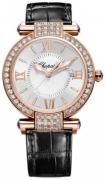 Chopard Dameklokke 384221-5002 Imperiale Sølvfarget/Lær Ø36 mm