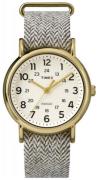 Timex Herreklokke TW2P71900 Weekender Antikk hvit/Tekstil Ø38 mm