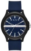 Armani Exchange Herreklokke AX2433 Hampton Blå/Gummi Ø46 mm