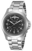 Hamilton Herreklokke H64451163 Khaki Sort/Stål Ø40 mm