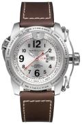 Hamilton Herreklokke H62555753 Khaki Sølvfarget/Lær Ø44 mm