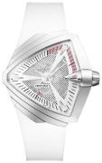 Hamilton Herreklokke H24655951 American Classic Ventura Hvit/Lær