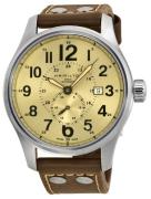 Hamilton Herreklokke H70655723 Khaki Field Beige/Lær Ø44 mm