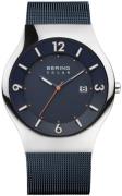 Bering Herreklokke 14440-307 Blå/Stål Ø40 mm