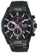 Pulsar Herreklokke PM3065X1 Sport Sort/Stål Ø43 mm