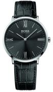 Hugo Boss Herreklokke 1513369 Jackson Sort/Lær Ø40 mm