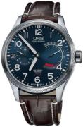 Oris Herreklokke 01 111 7711 4165-Set 1 22 72FC Aviation Blå/Lær