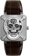 Bell & Ross Herreklokke BR-01-LAUGHING-SKULL-LIGHT-DIAMO Br 01