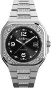 Bell & Ross Herreklokke BR-05-DIAMOND-STEEL-AND-DIAMOND- Br 05