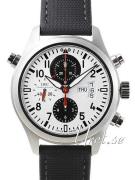 IWC Herreklokke IW371803 Pilots Spitfire Hvit/Tekstil Ø43 mm