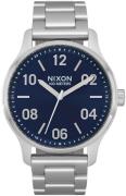 Nixon Herreklokke A1242-1849-00 The Patrol Blå/Stål Ø42 mm