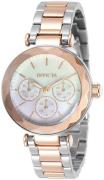 Invicta Dameklokke 31304 Angel Hvit/Rose-gulltonet stål Ø36 mm