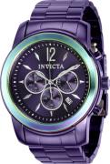 Invicta Herreklokke 40495 Specialty Lilla/Stål Ø47 mm