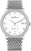 Blancpain Herreklokke 6652-1127-MMB Villeret Hvit/Stål Ø40 mm