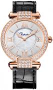 Chopard Dameklokke 384822-5002 Imperiale Sølvfarget/Lær Ø36 mm