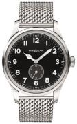 Montblanc 1858 Herreklokke 115074 Sort/Stål Ø42 mm