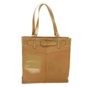 Pre-owned Beige Canvas Dior Tote