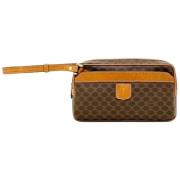 Pre-owned Brunt lerret Celine Clutch