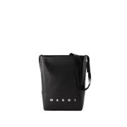 Herre Crossbody Veske - Syntetisk - Svart