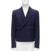 Pre-owned Navy Polyester Fendi Blazer