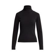 Rib Turtleneck - Svart