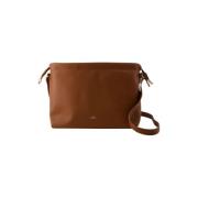 Justerbar Stropp Syntetisk Lær Crossbody-veske