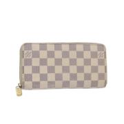 Beige Canvas Louis Vuitton Lommebok