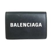 Pre-owned Svart skinn Balenciaga lommebok