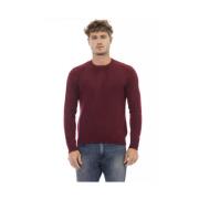 Rød Crewneck Sweater