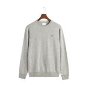 Superfin Lammeull Crewneck Genser