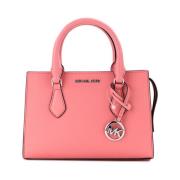 Liten Tea Rose Vegan Lær Satchel