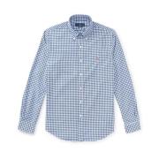 Slim Fit Oxford Skjorte - Rutete