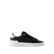 Noir Court Sneakers - Glatt kalveskinn