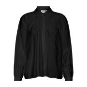 Svart Vero Moda Vmgalilea Ls Shirt Vma Skjorter