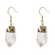 Crystal Earrings Rock Crystal